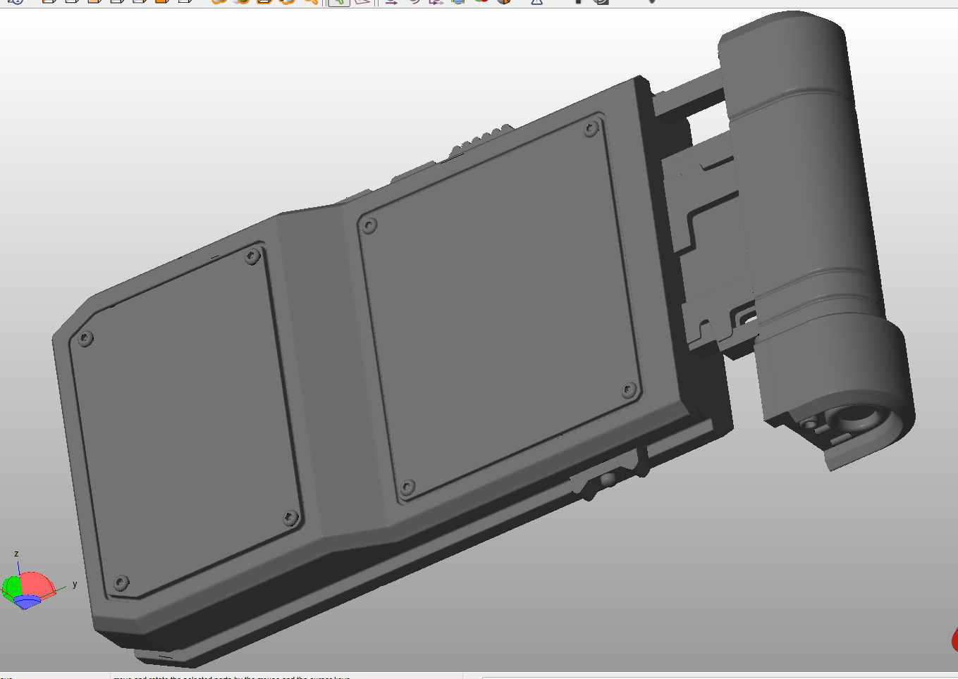 BLADE RUNNER 2049 Retinal eye scanner model 3D print model_6