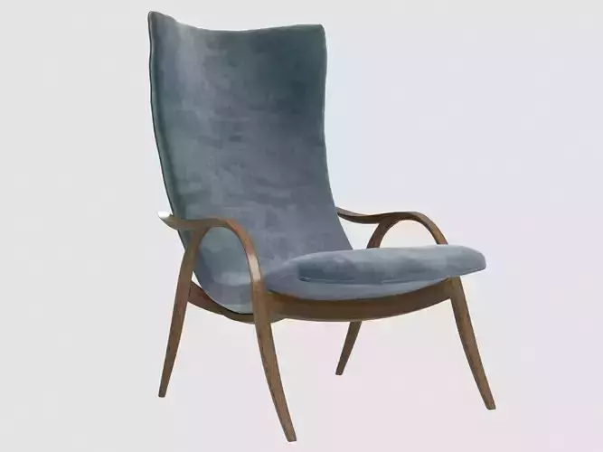 Signature Armchair fh429 by Carl Hansen max fbx obj