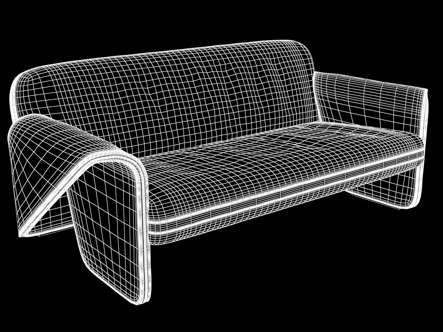sofa DS125 by Gerd Lange max fbx obj 3D model_1