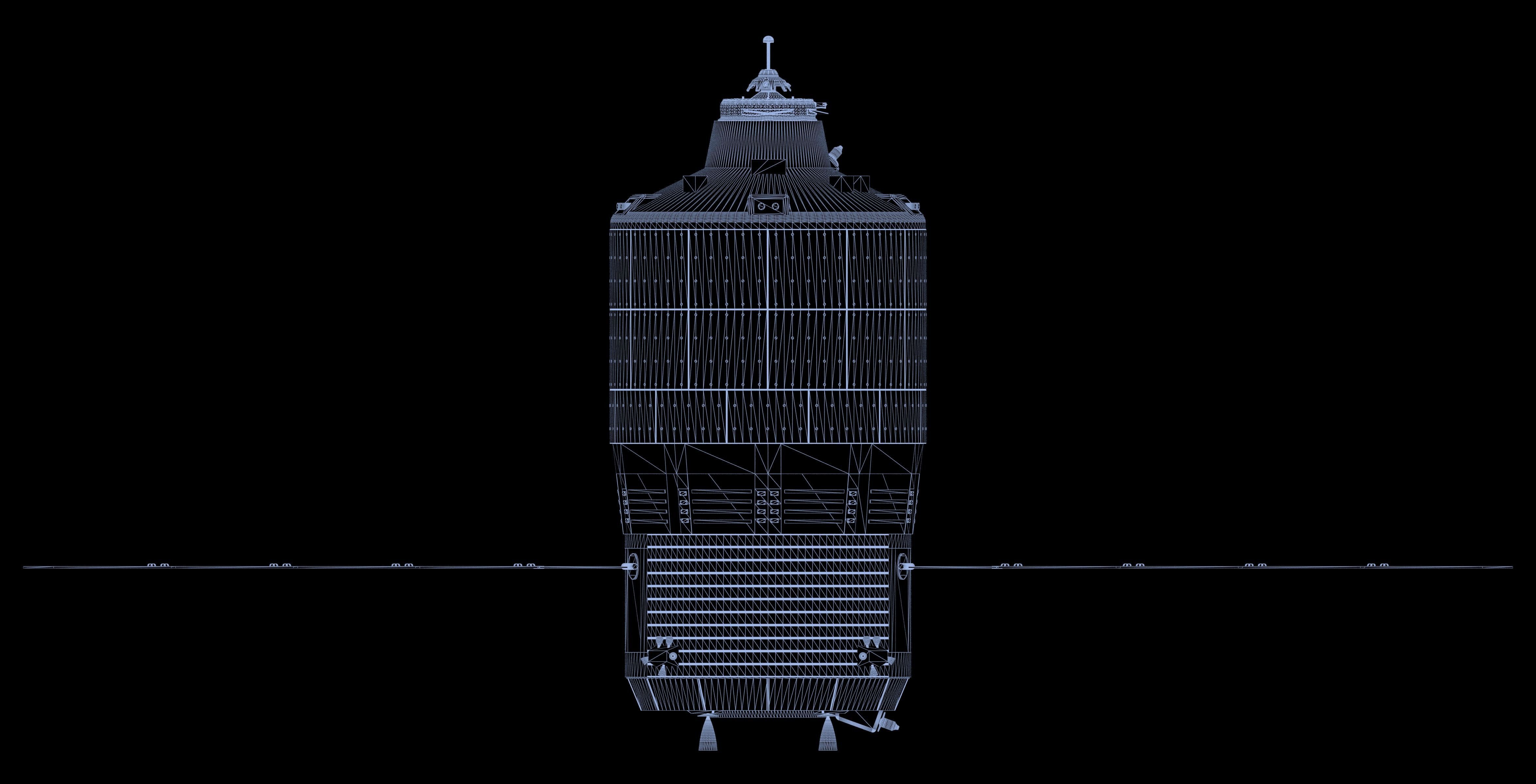 Automated Transfer Vehicle spacecraft 3D model_8