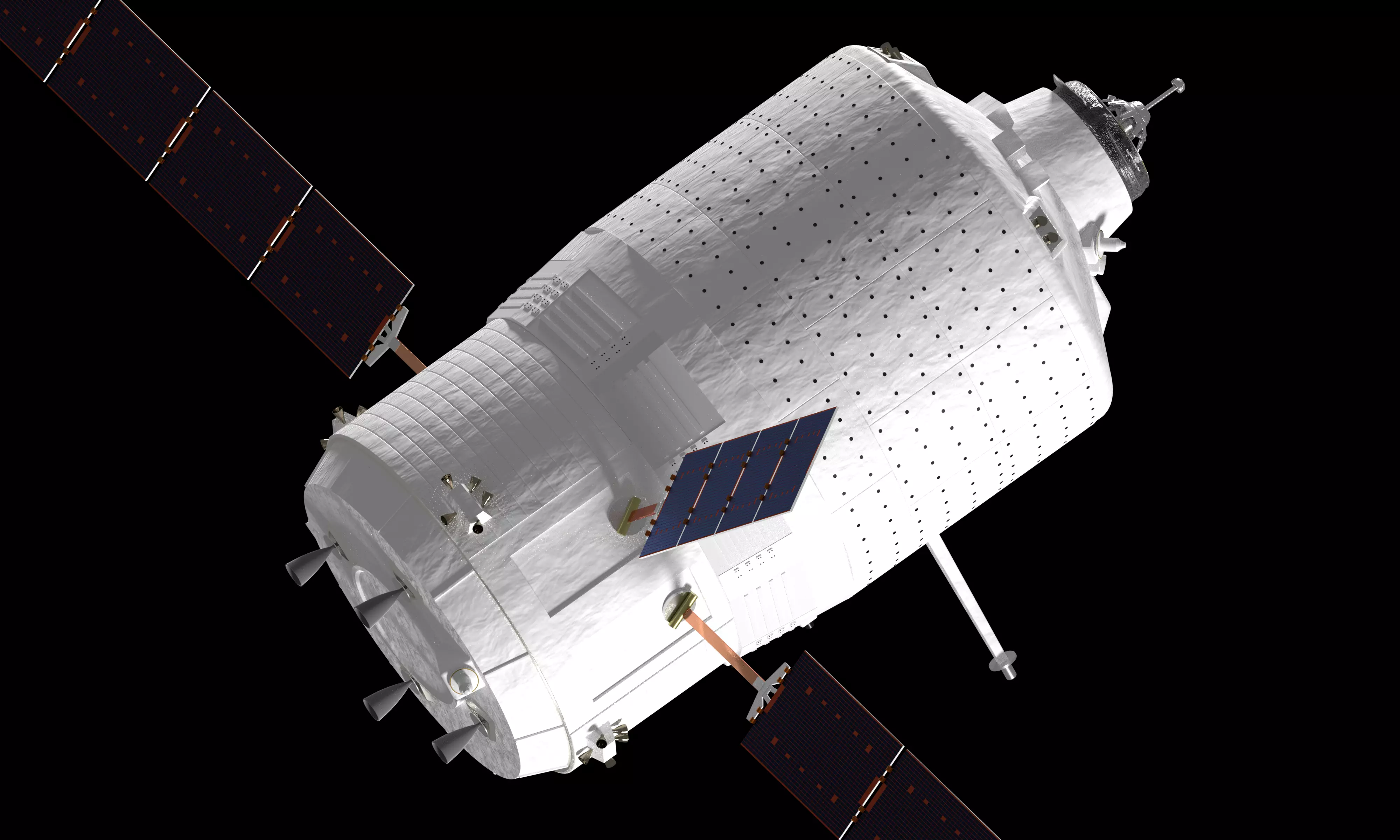 Automated Transfer Vehicle spacecraft 3D model_0