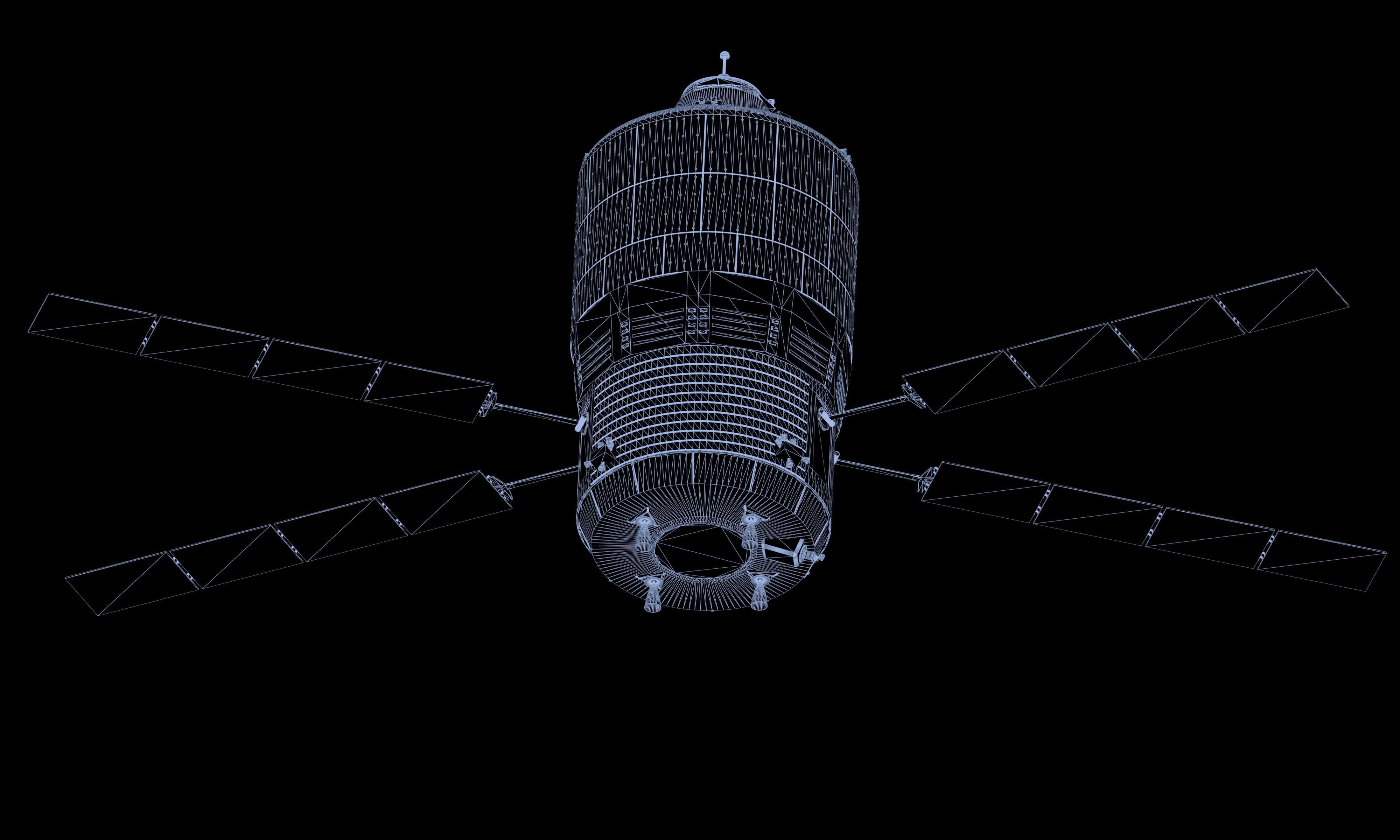 Automated Transfer Vehicle spacecraft 3D model_5