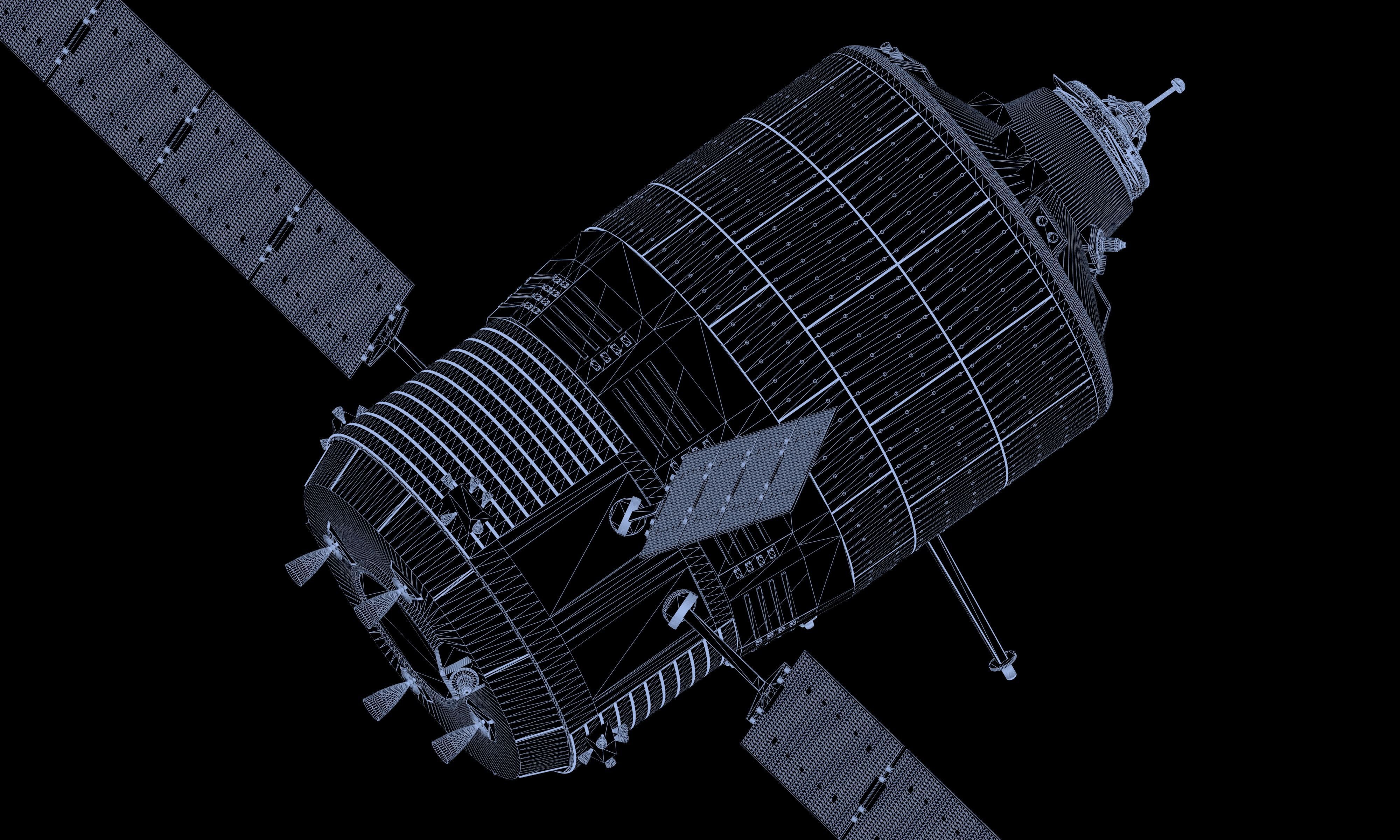 Automated Transfer Vehicle spacecraft 3D model_7