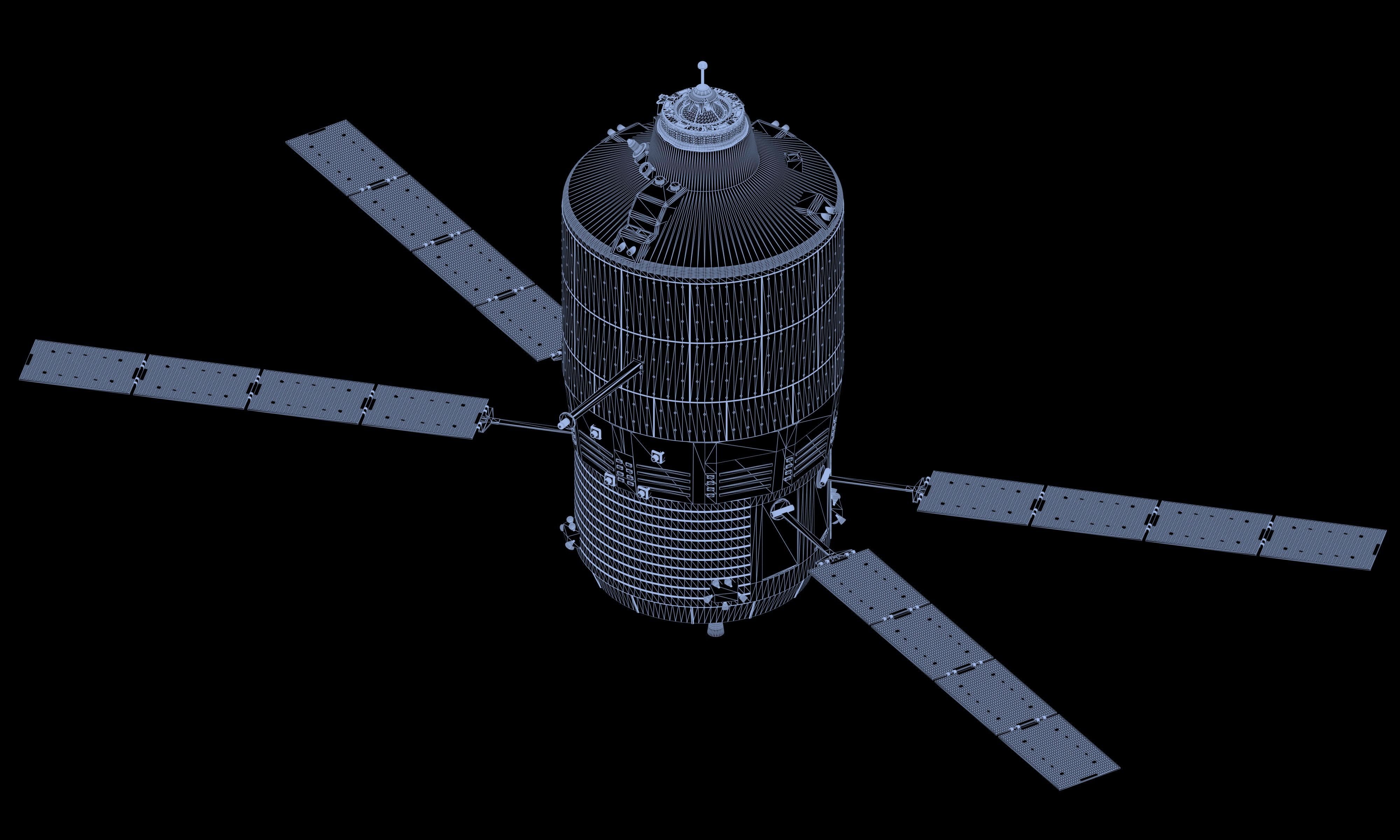 Automated Transfer Vehicle spacecraft 3D model_6