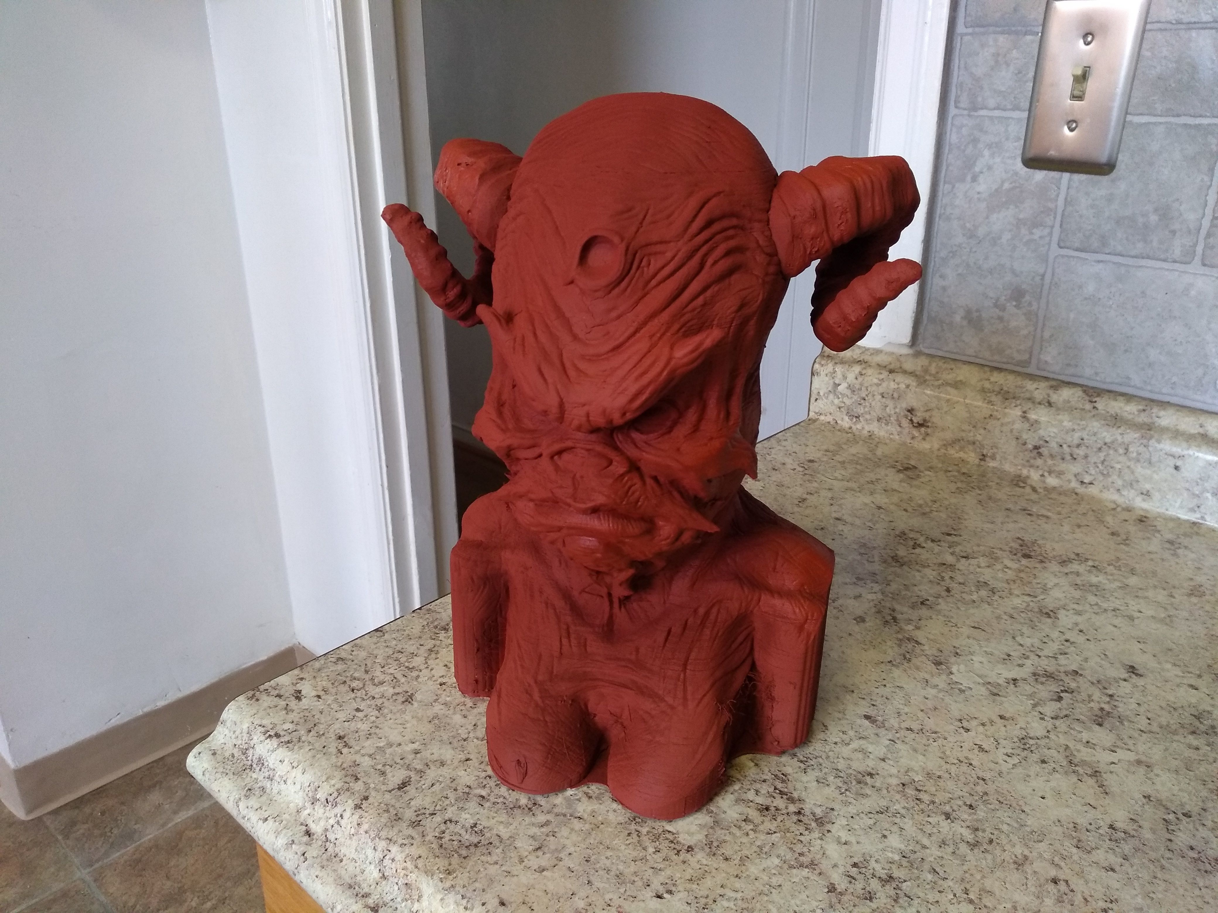 The DARK CRYSTAL Aughra Bust for 3D printing 3D print model_7