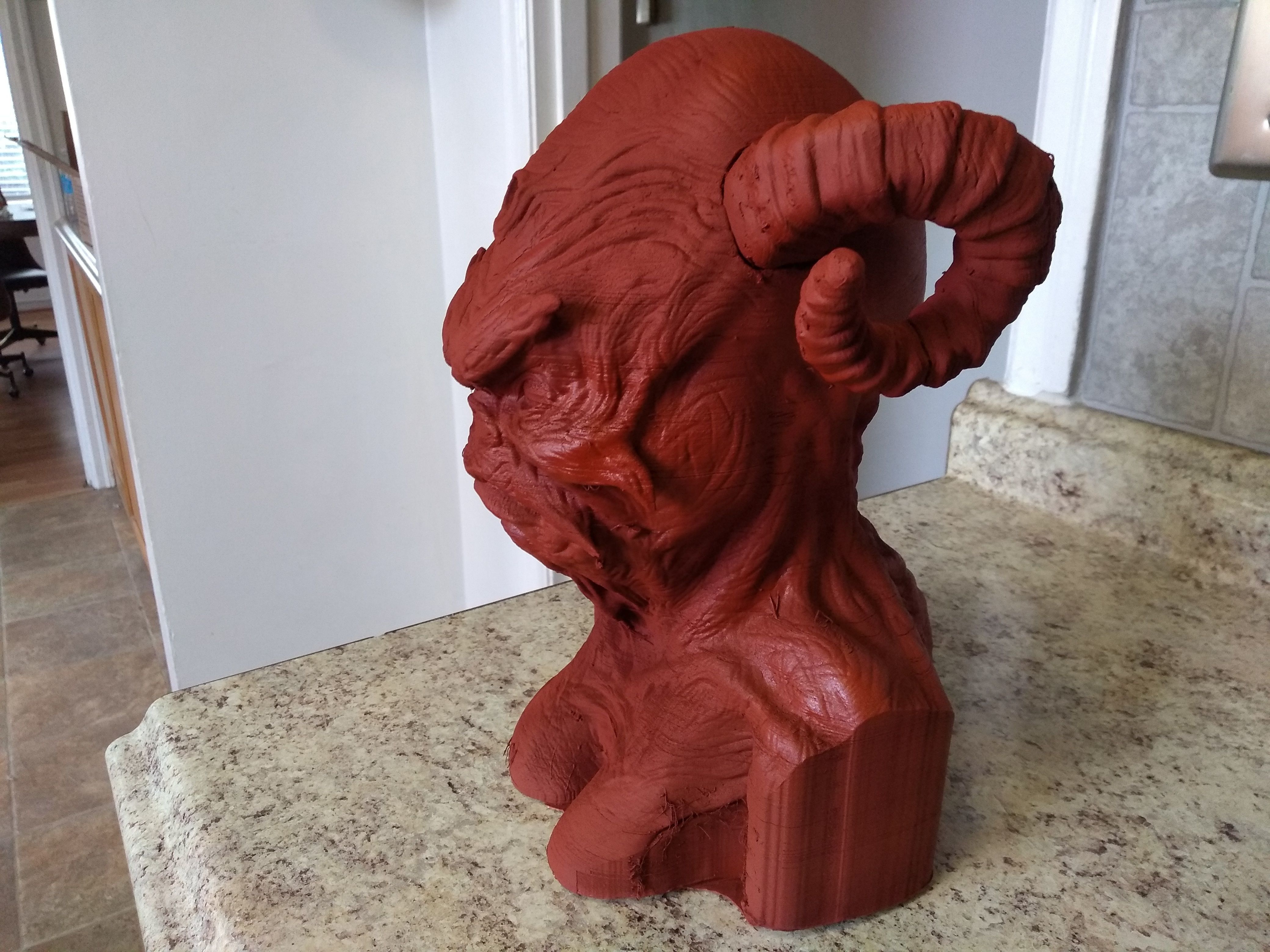 The DARK CRYSTAL Aughra Bust for 3D printing 3D print model_10