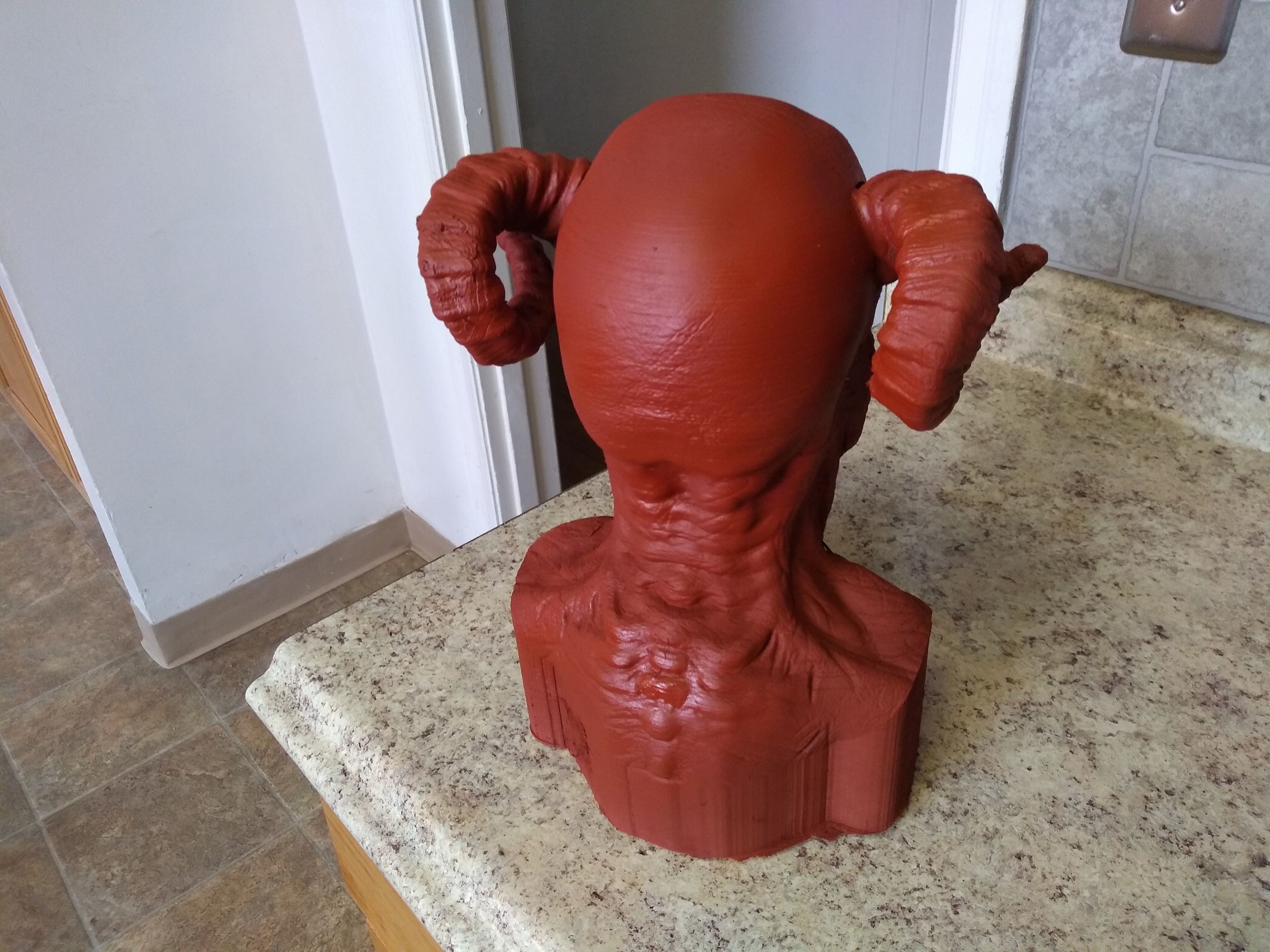 The DARK CRYSTAL Aughra Bust for 3D printing 3D print model_8