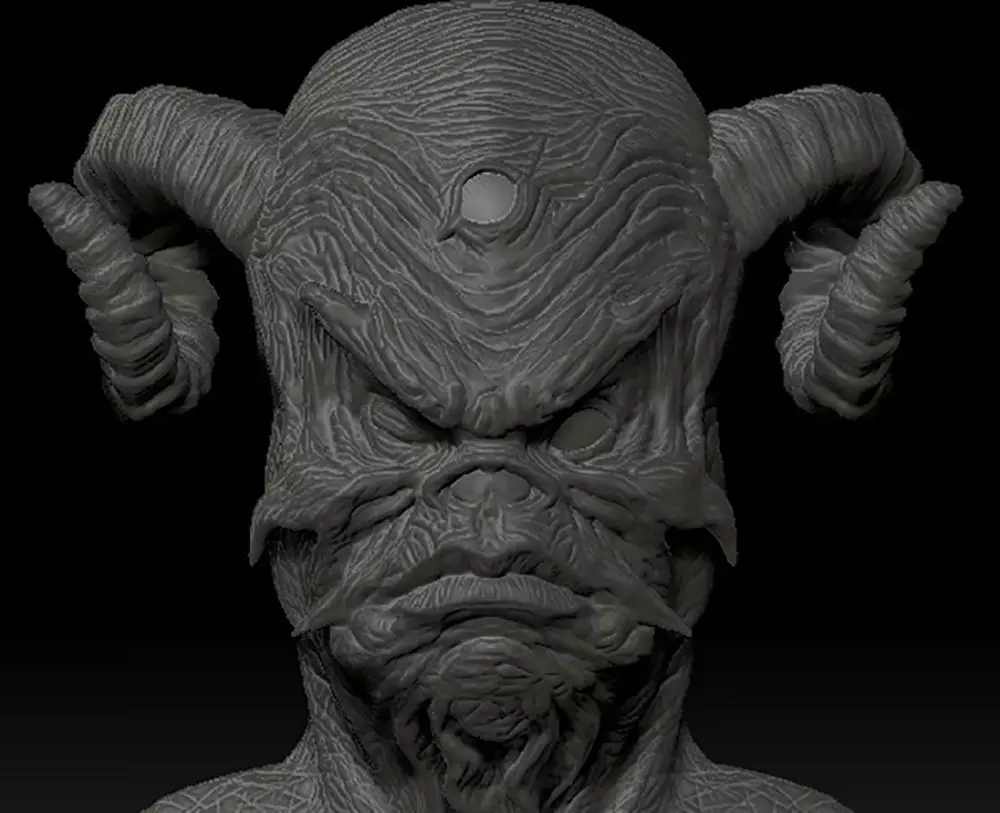 The DARK CRYSTAL Aughra Bust for 3D printing 3D print model_0