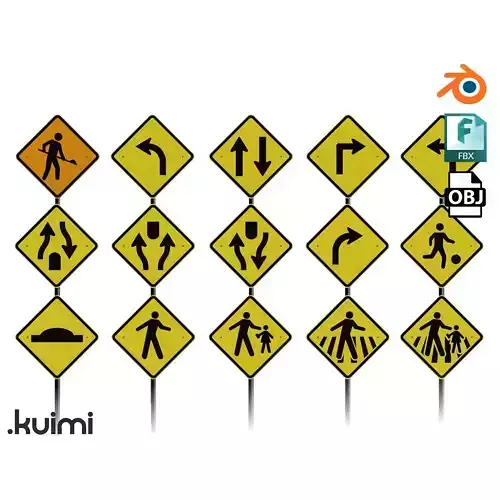 Road Sign Pack - 001