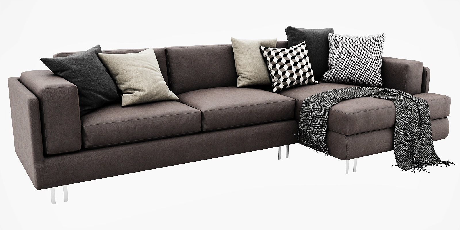 Interface Mama Chaise Lounge 3D model_2