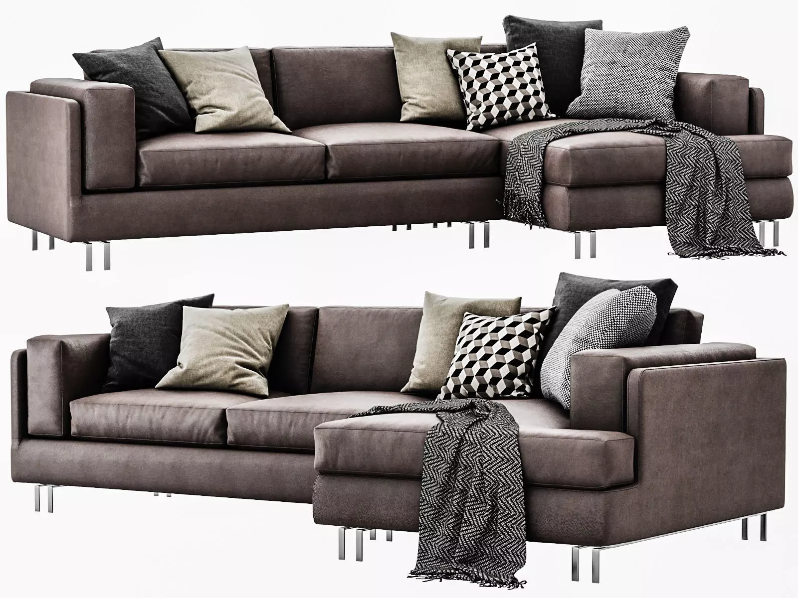 Interface Mama Chaise Lounge 3D model_0