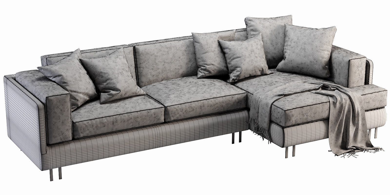 Interface Mama Chaise Lounge 3D model_11