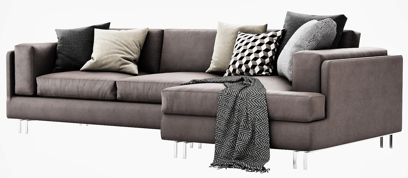 Interface Mama Chaise Lounge 3D model_7