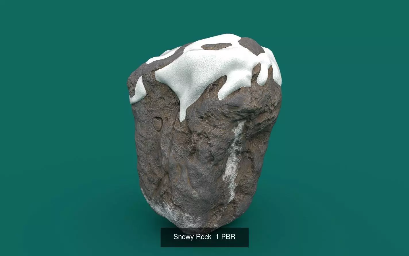 Snowy Rocks Pack and Low-poly 3D Model Collection_0