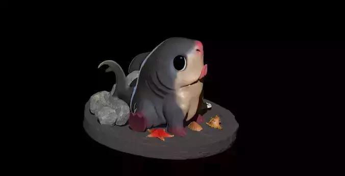 Baby shark Print 3d  Print 3D