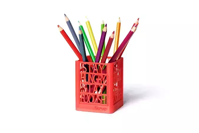 Steve Jobs Quote Desktop Organizer