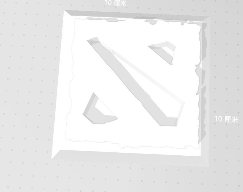 dota2 cube 3D print model_1