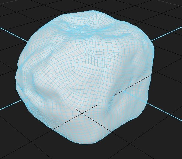 Dusty Rock 2 PBR Low-poly 3D model_2