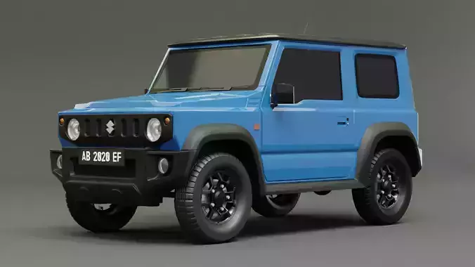SUZUKI JIMNY 2019 - Brisk Blue Metalic