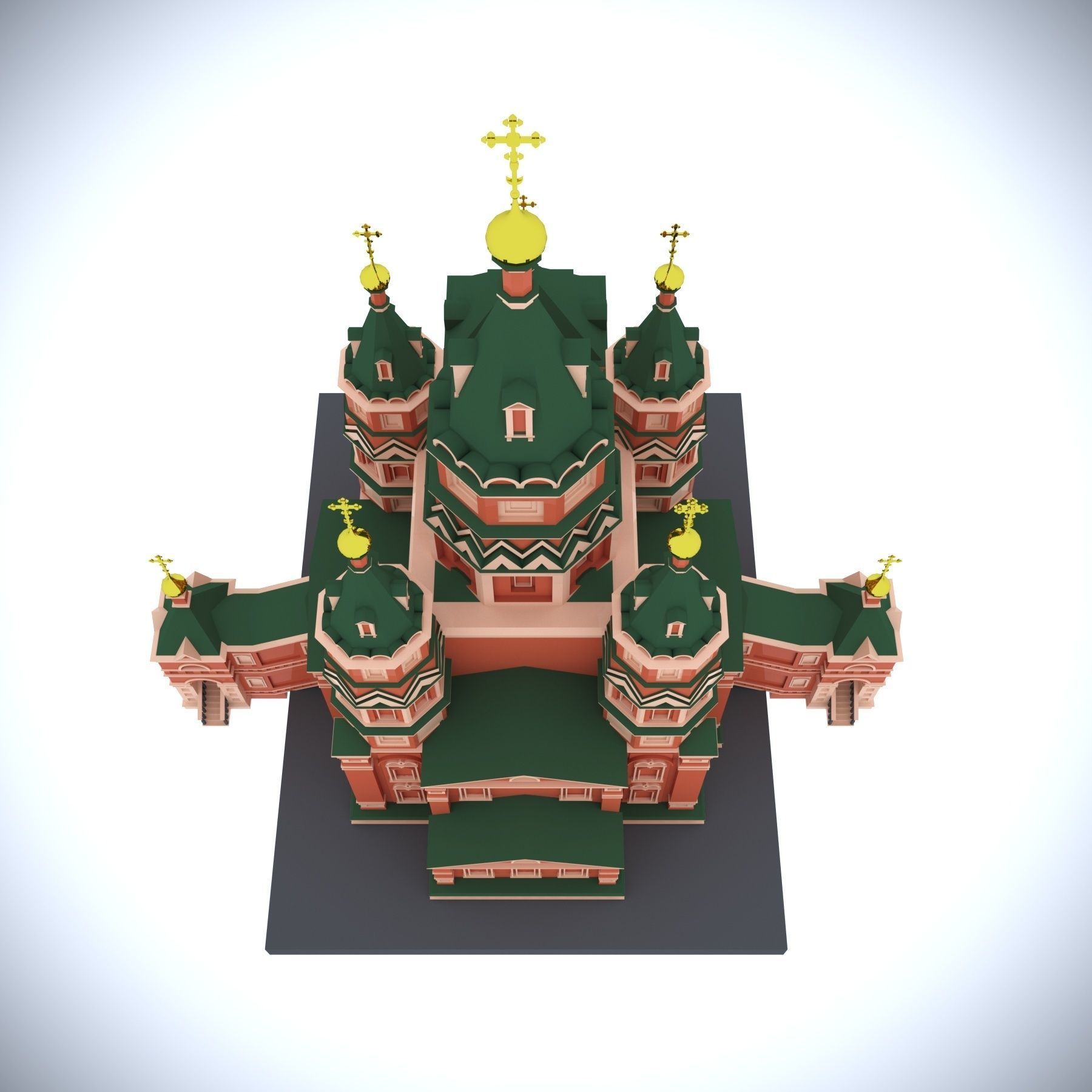 Church 3D print model_7