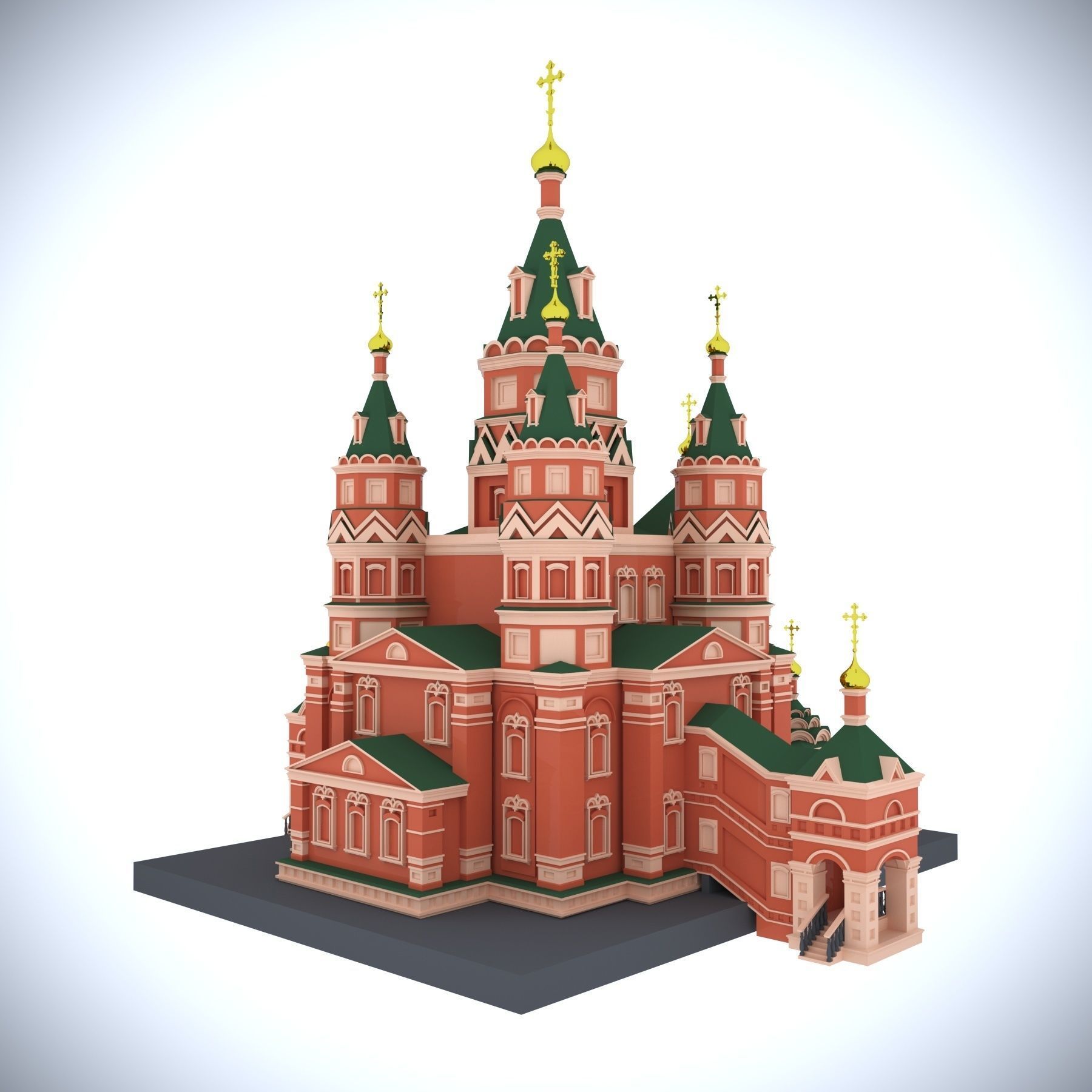 Church 3D print model_2