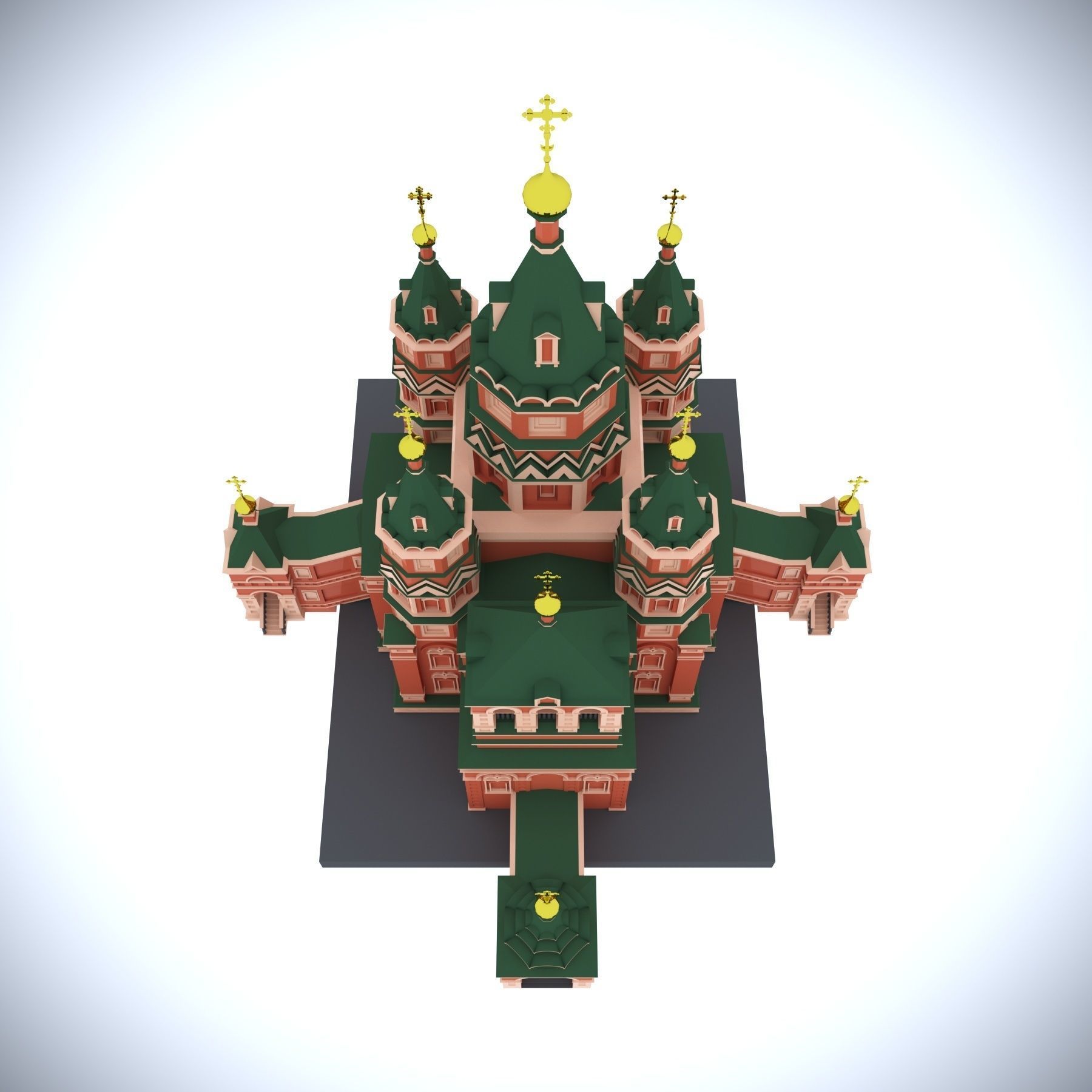 Church 3D print model_5
