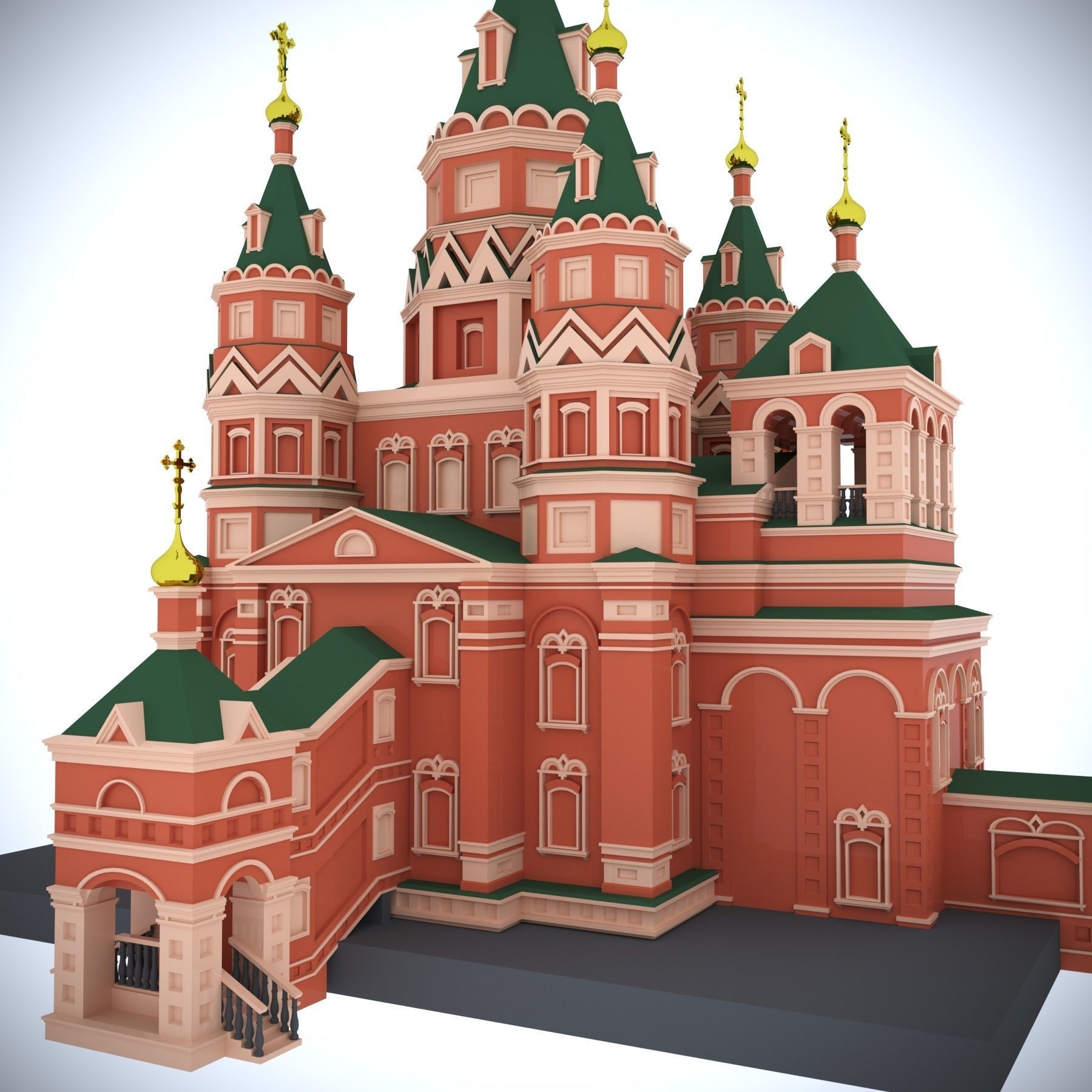 Church 3D print model_1
