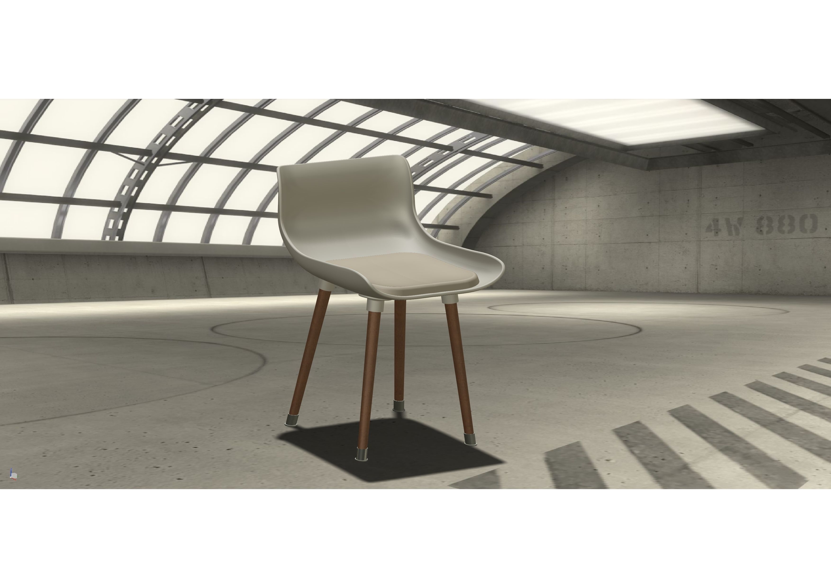 Creative office chair -2 3D print model_1