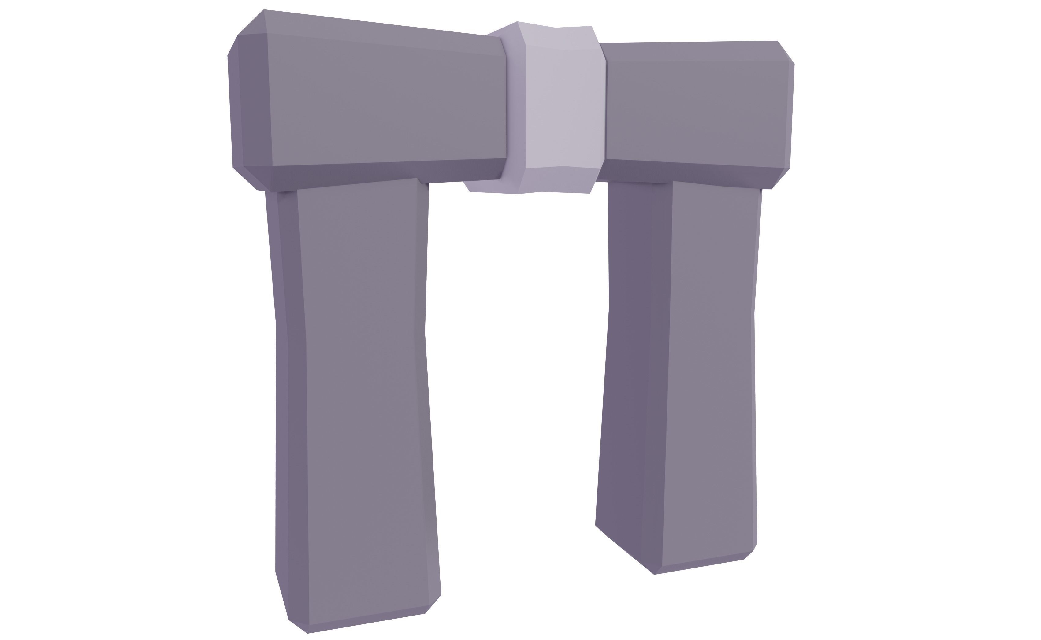 Roblox Simulator Kit Low-poly 3D model_4