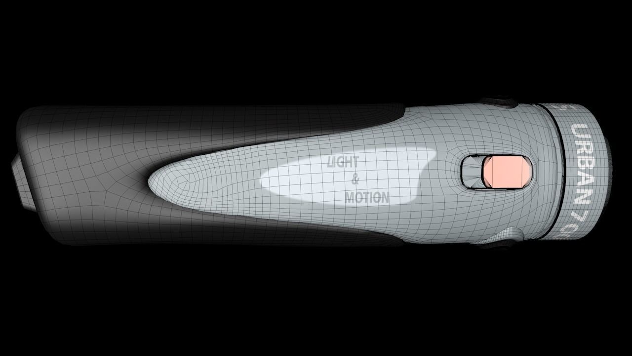 Flash light  Low-poly 3D model_6