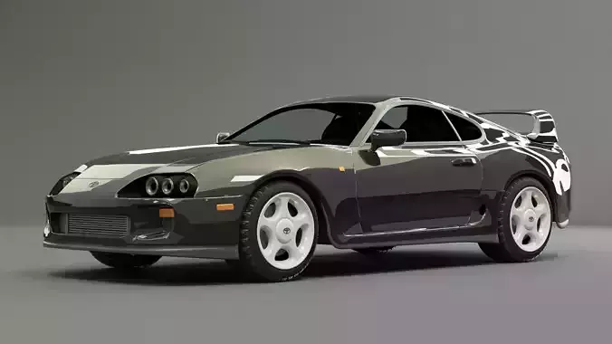 TOYOTA SUPRA - Black Metallic