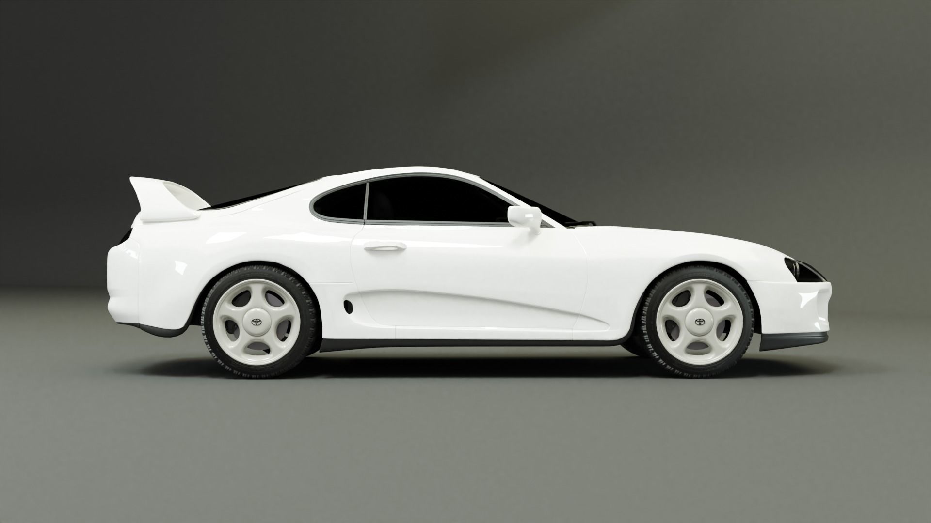 TOYOTA SUPRA MK4 3D 3D model_2