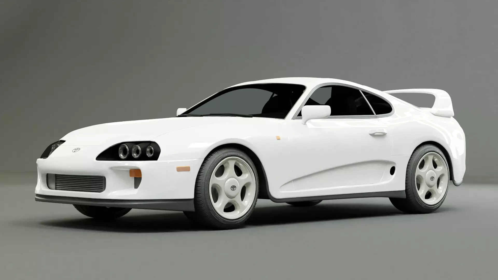 TOYOTA SUPRA MK4 3D 3D model_0