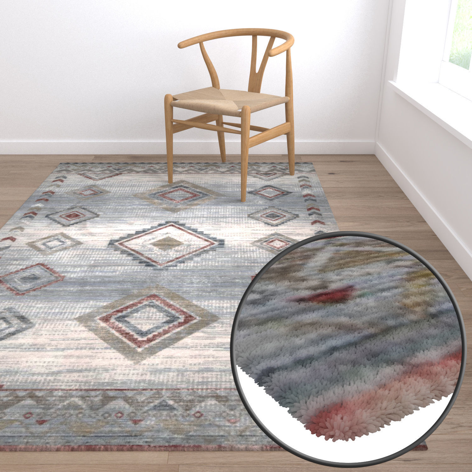 Rug Set 1332 3D model_5