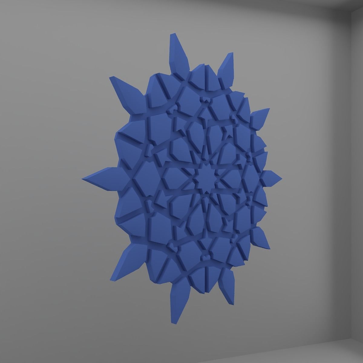 Wall Panel 3D model_1