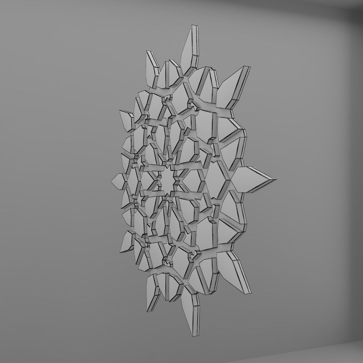 Wall Panel 3D model_13