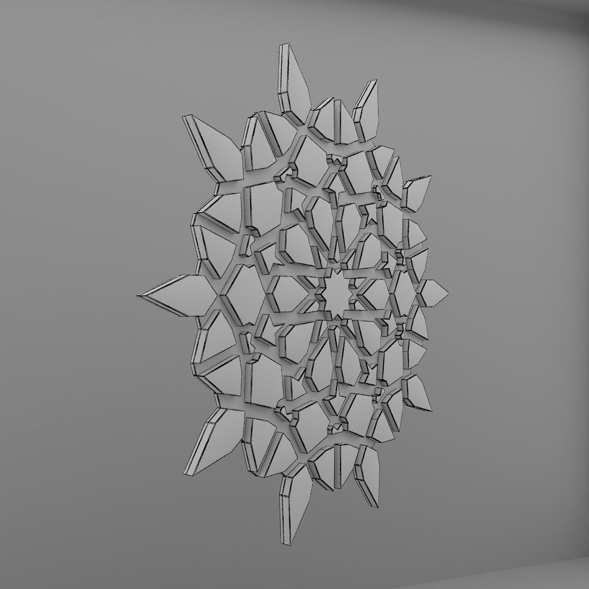 Wall Panel 3D model_11