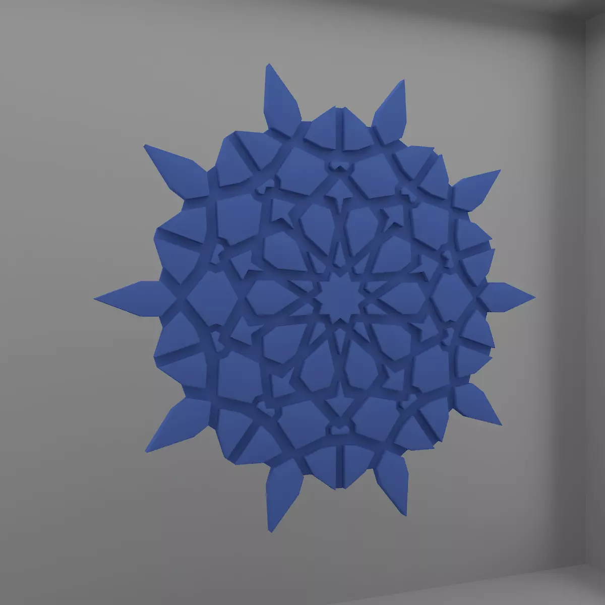 Wall Panel 3D model_0