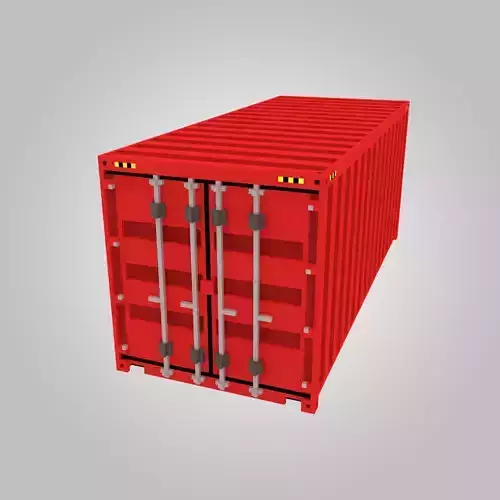 Voxel Shipping Container 20ft