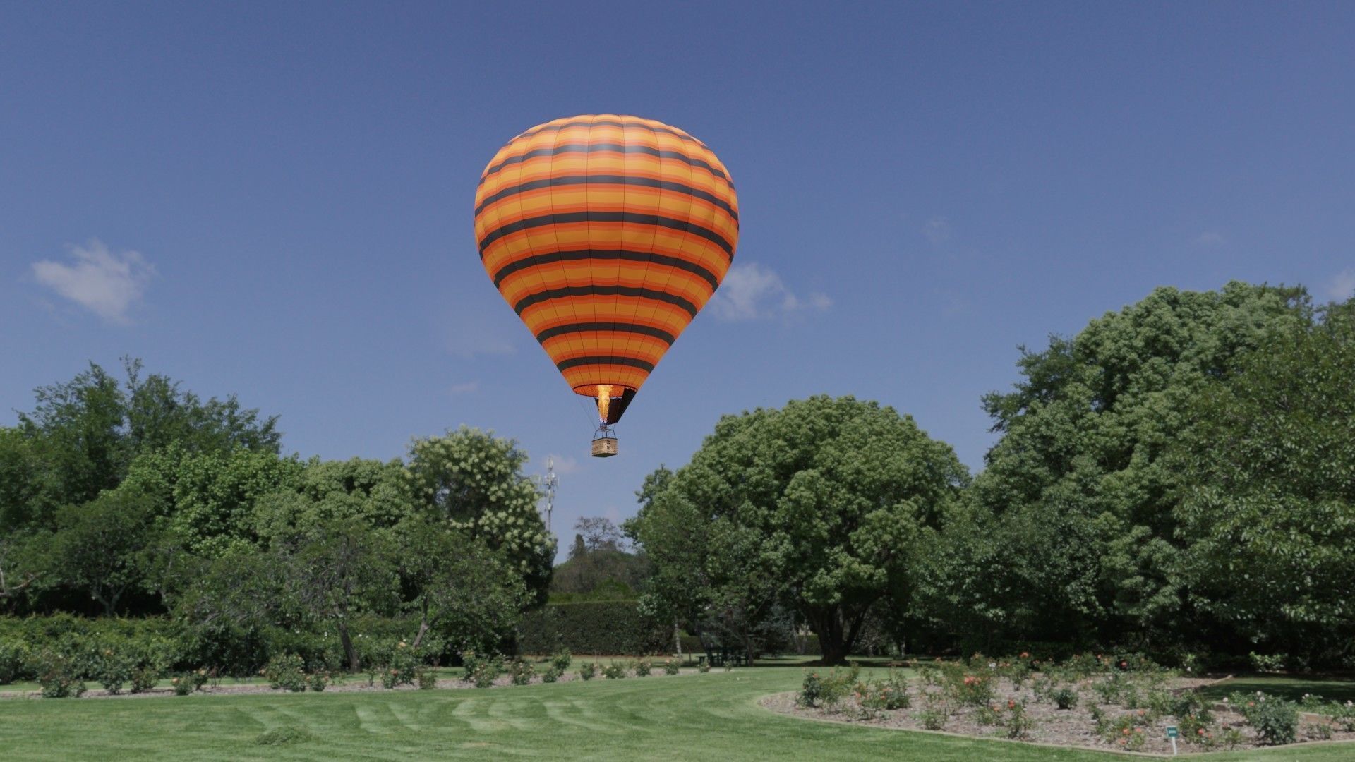 Hot Air Balloon 3D model_5