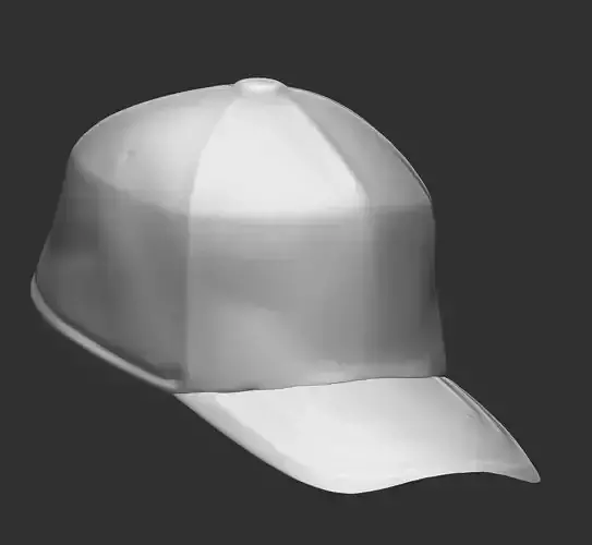 baseball CAP  Low-poly 3D model