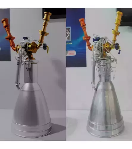 Vikas Engine 3D model