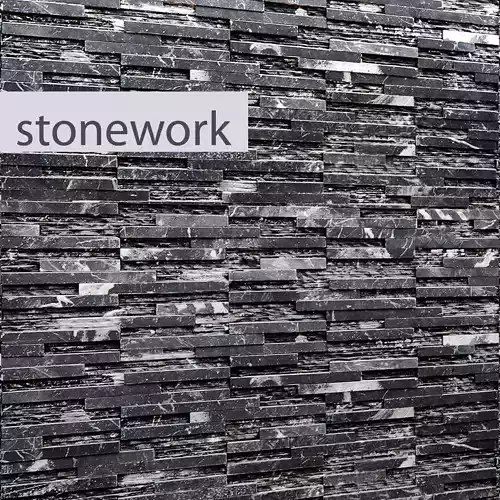 Stone slate black  16