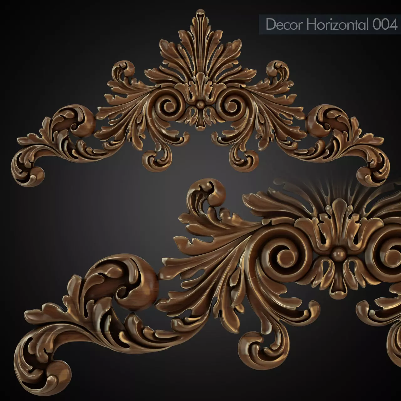 Decor Horizontal 004 3D model