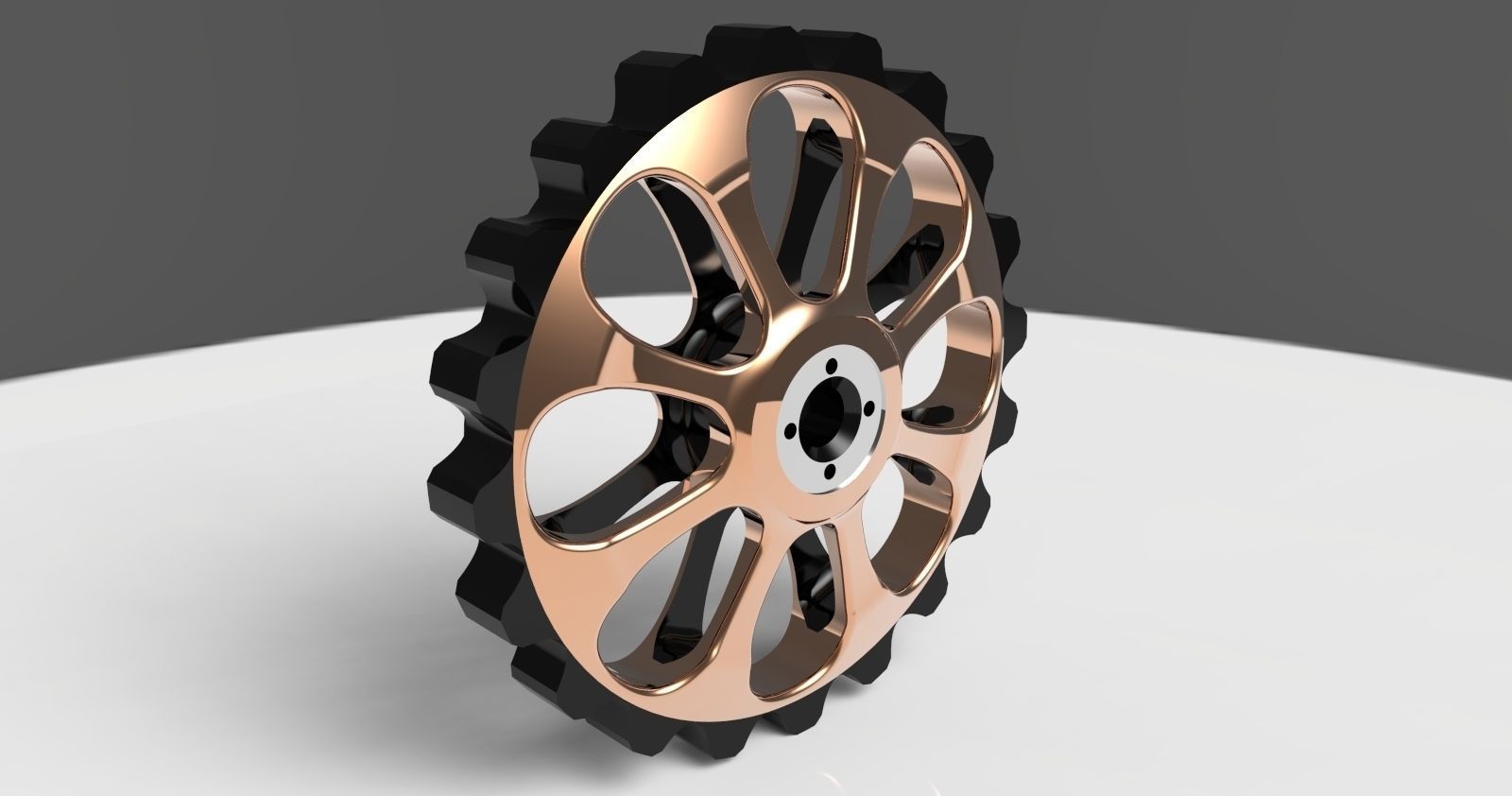 Gear pratice Free 3D model_1