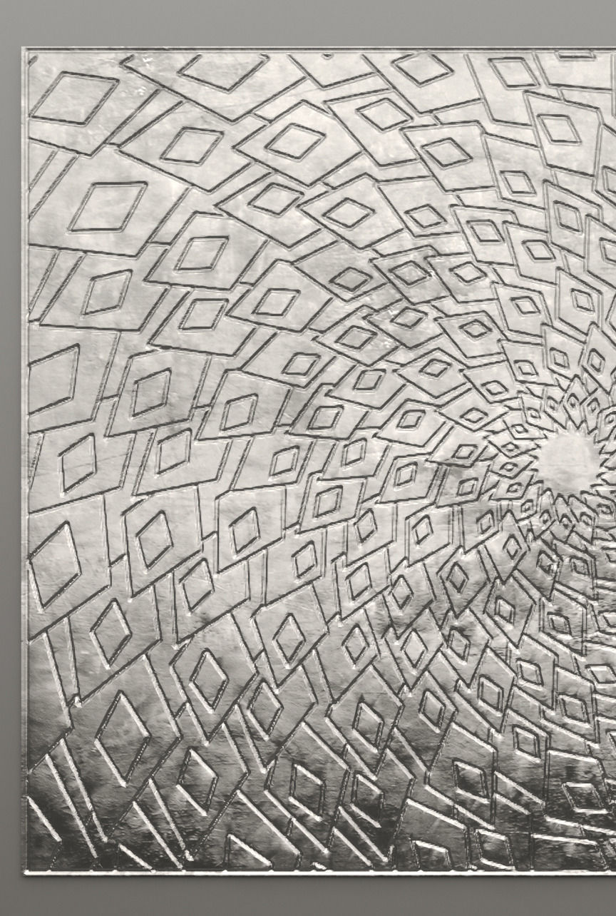 Panel painting 3D model_2