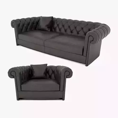 Busnelli Jadore Sofa and Chair