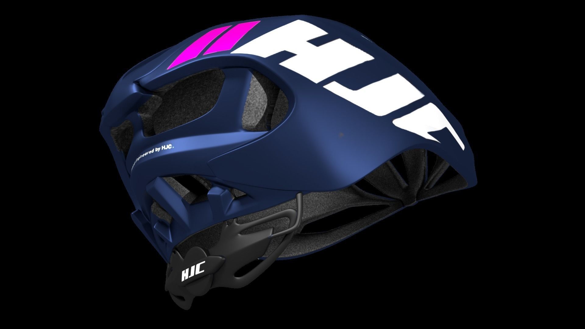 HJC Fucion - Cycle Helmet 3D model_4