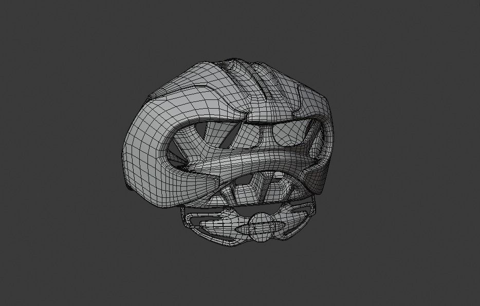 HJC Fucion - Cycle Helmet 3D model_7