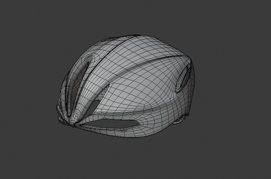 HJC Fucion - Cycle Helmet 3D model_6